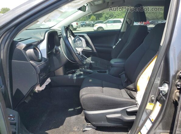 JTMRFREV4JD244288 2018 TOYOTA RAV4 Серый Вид салона спереди