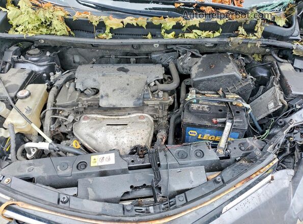 JTMRFREV4JJ176432 2018 TOYOTA RAV4 Black Вид підкапотного простору