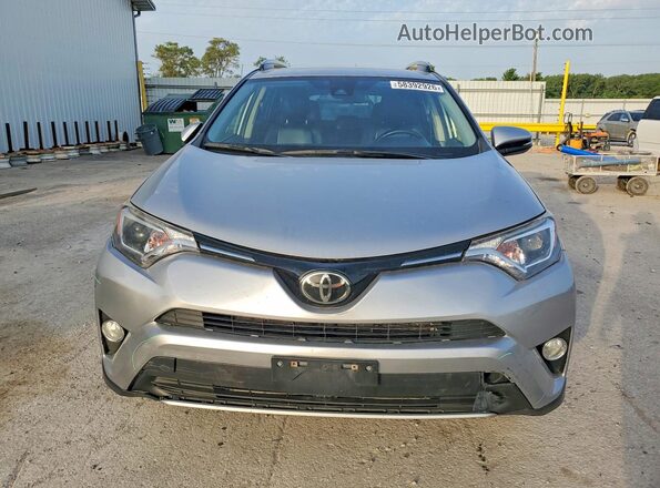 JTMRFREV4JJ204844 2018 TOYOTA RAV4 Серебряный Вид спереди