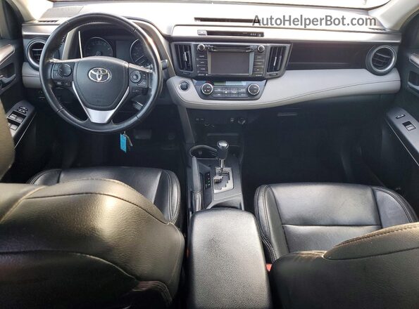 JTMRFREV4JJ204844 2018 TOYOTA RAV4 Серебряный Вид панели приборов
