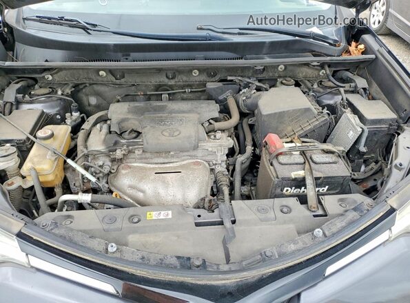 JTMRFREV4JJ246219 2018 TOYOTA RAV4 Gray Engine compartment view