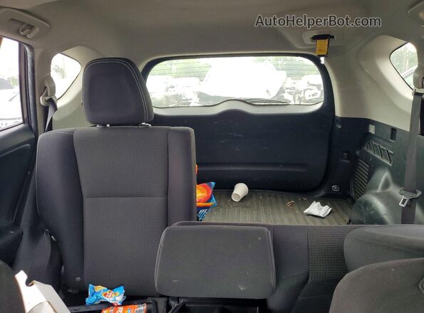 JTMRFREV4JJ246219 2018 TOYOTA RAV4 Gray Rear seats view