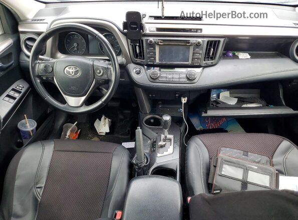 JTMRFREV4JJ246219 2018 TOYOTA RAV4 Gray Dashboard view