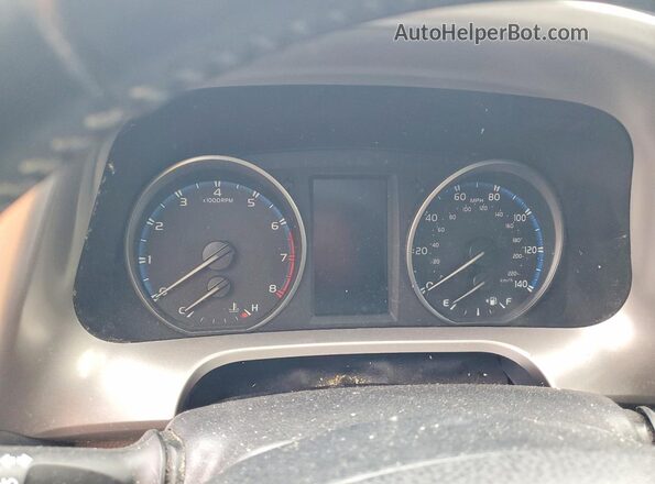 JTMRFREV4JJ246219 2018 TOYOTA RAV4 Gray Instrument cluster view