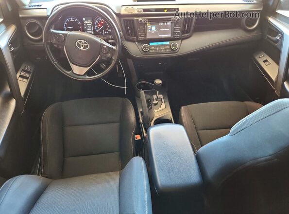 JTMRFREV5HD214548 2017 TOYOTA RAV4 Gray Առջևի վահանակի տեսք