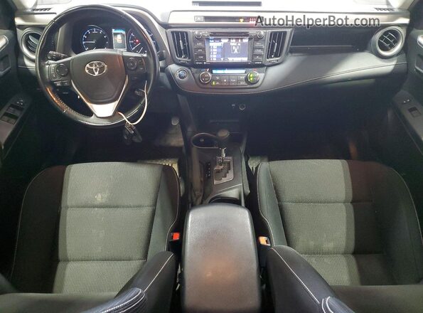 JTMRFREV5HJ170858 2017 TOYOTA RAV4 Charcoal წინა პანელის ხედი