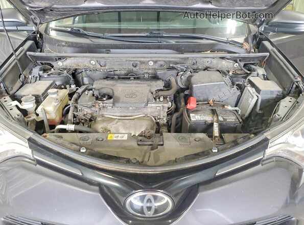 JTMRFREV5HJ170858 2017 TOYOTA RAV4 Charcoal უკანა სალონის ხედი