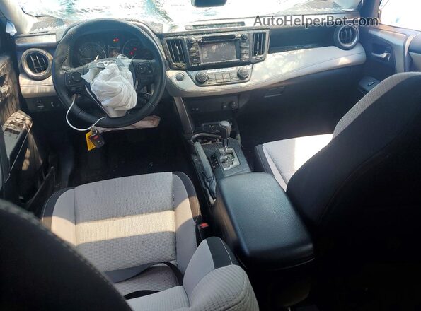 JTMRFREV5JD243571 2018 TOYOTA RAV4 Blue Вид панелі приладів