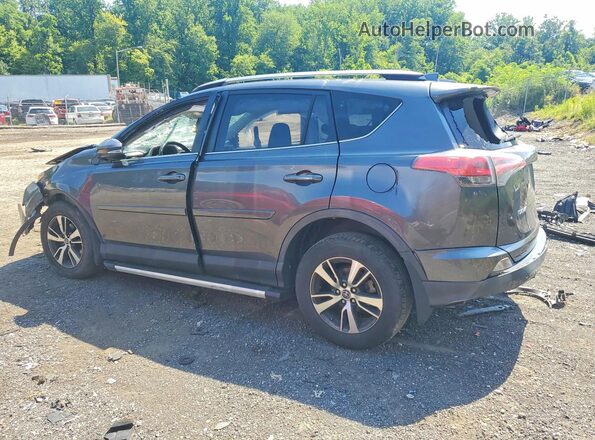 JTMRFREV5JD243571 2018 TOYOTA RAV4 Blue Задня ліва чверть