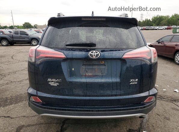 JTMRFREV5JJ238324 2018 TOYOTA RAV4 Blue Widok z tyłu