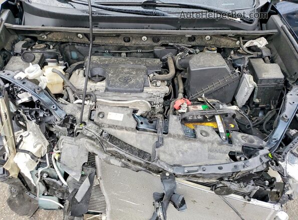 JTMRFREV5JJ238324 2018 TOYOTA RAV4 Blue Widok komory silnika