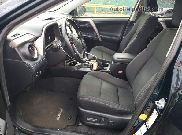 JTMRFREV5JJ238324 2018 TOYOTA RAV4 Blue Widok wnętrza z przodu