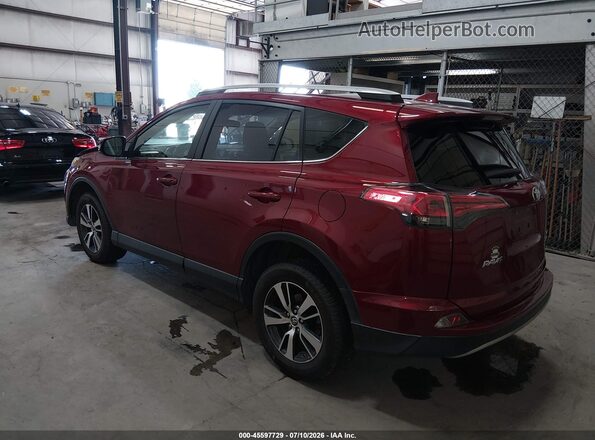JTMRFREV6JD231736 2018 TOYOTA RAV4 Red Հետևի ձախ