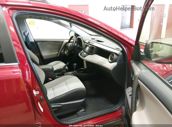 JTMRFREV6JD231736 2018 TOYOTA RAV4 Red Սալոնի դիմացի տեսք