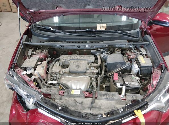 JTMRFREV6JD231736 2018 TOYOTA RAV4 Red Հետևի տեսք