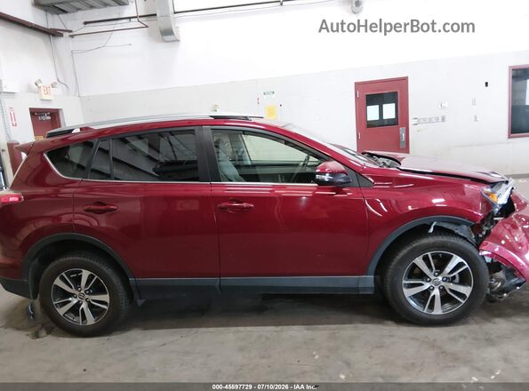JTMRFREV6JD231736 2018 TOYOTA RAV4 Red Սալոնի հետևի տեսք