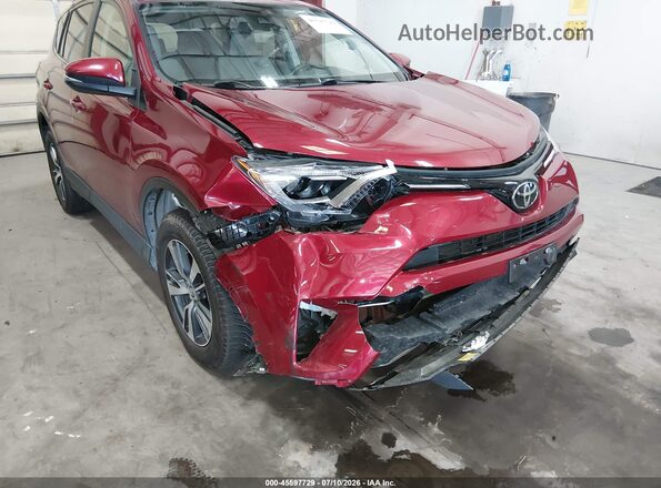 JTMRFREV6JD231736 2018 TOYOTA RAV4 Red Դիմացի տեսք