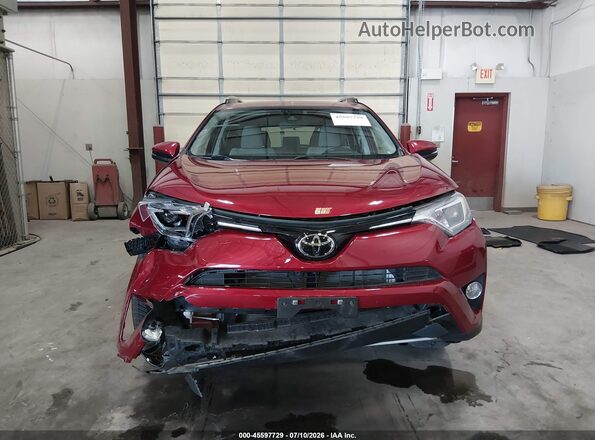 JTMRFREV6JD231736 2018 TOYOTA RAV4 Red Սարքավորումների վահանակի տեսք