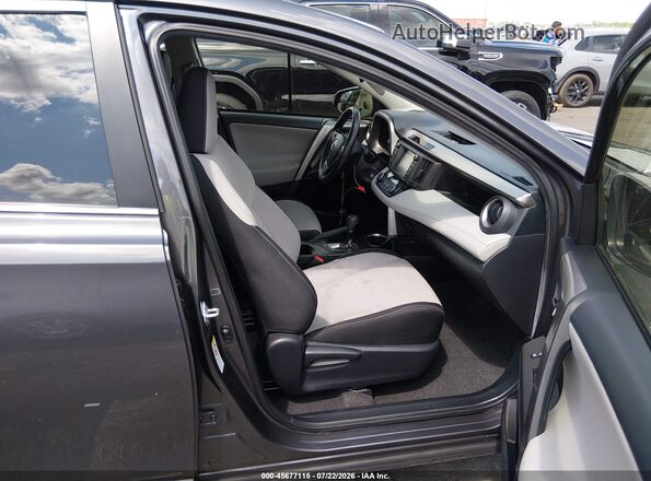 JTMRFREV7GJ102253 2016 TOYOTA RAV4 Gray Вид салону спереду