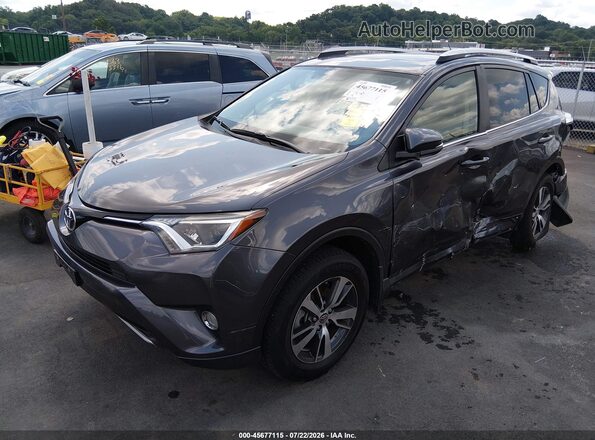 JTMRFREV7GJ102253 2016 TOYOTA RAV4 Gray Передня ліва чверть