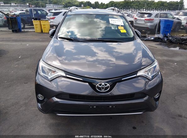 JTMRFREV7GJ102253 2016 TOYOTA RAV4 Gray Вид щитка приладів
