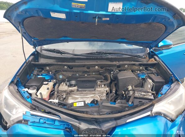 JTMRFREV7GJ103242 2016 TOYOTA RAV4 Синий Вид сзади