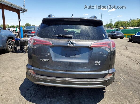 JTMRFREV7HD215393 2017 TOYOTA RAV4 Серый Вид сзади