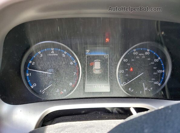 JTMRFREV7HD215393 2017 TOYOTA RAV4 Серый Вид щитка приборов