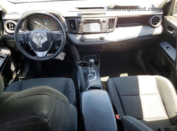 JTMRFREV7HD215393 2017 TOYOTA RAV4 Серый Вид панели приборов