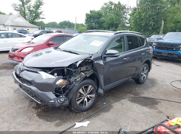 JTMRFREV7HJ701879 2017 TOYOTA RAV4 Gray წინა მარცხენა ხედი სამი მეოთხედიდან