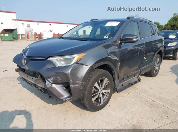 JTMRFREV7HJ711117 2017 TOYOTA RAV4 Gray Առջևի ձախ երեք քառորդ տեսարան