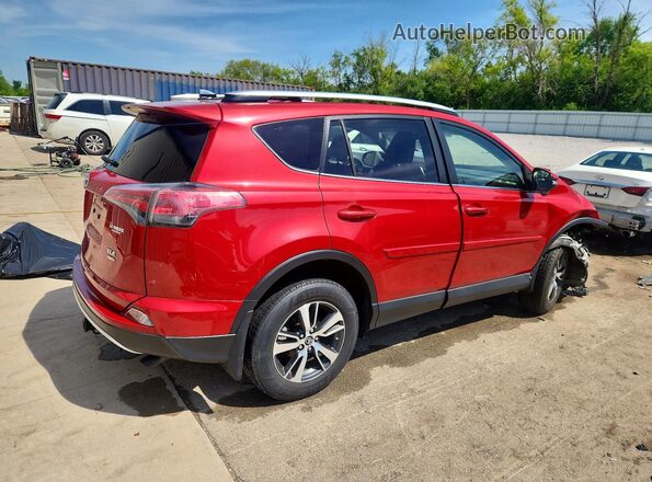 JTMRFREV8GJ053466 2016 TOYOTA RAV4 Red Задня права чверть