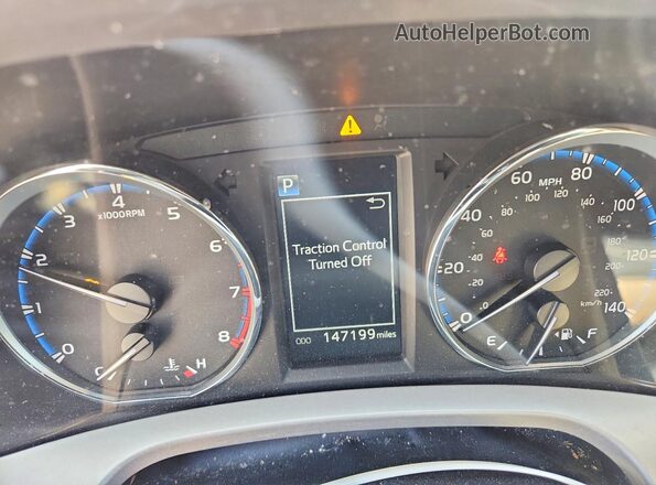 JTMRFREV8GJ053466 2016 TOYOTA RAV4 Red Вид щитка приладів