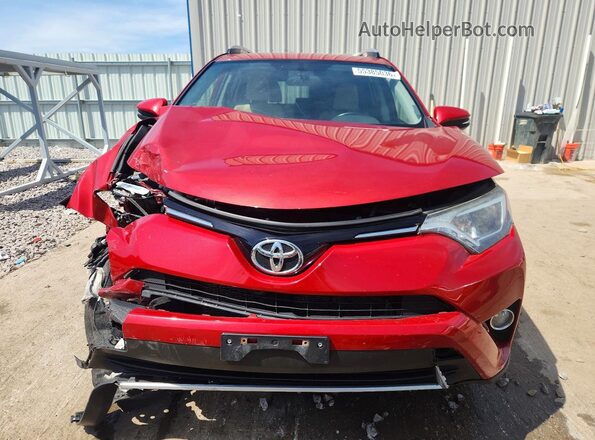 JTMRFREV8GJ053466 2016 TOYOTA RAV4 Red Вид спереду