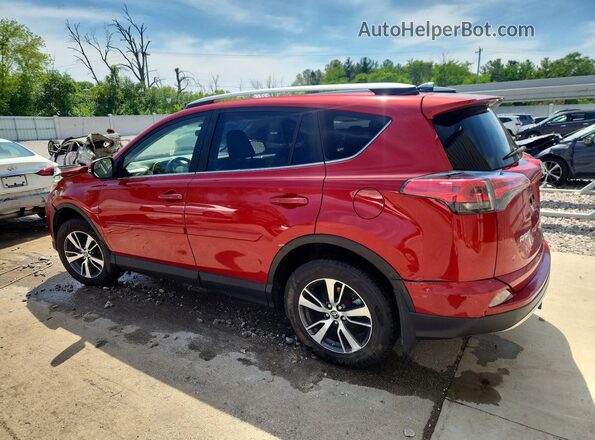 JTMRFREV8GJ053466 2016 TOYOTA RAV4 Red Задня ліва чверть