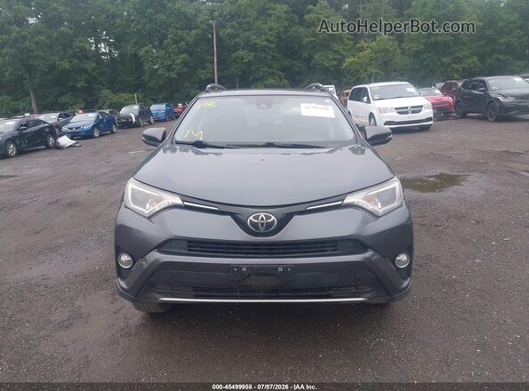 JTMRFREV8JD229776 2018 TOYOTA RAV4 Gray ხელსაწყოთა პანელის ხედი