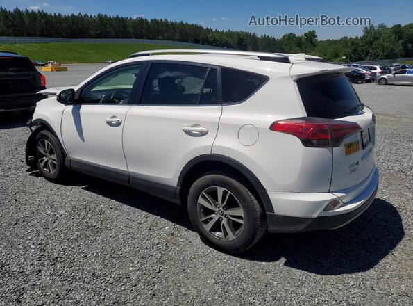 JTMRFREV9JJ256051 2018 TOYOTA RAV4 White Tył lewy