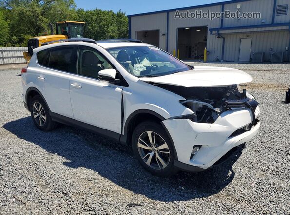 JTMRFREV9JJ256051 2018 TOYOTA RAV4 White Przód prawy