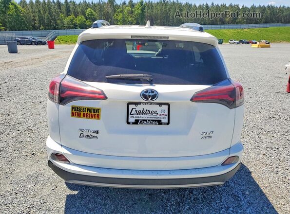 JTMRFREV9JJ256051 2018 TOYOTA RAV4 White Widok z tyłu