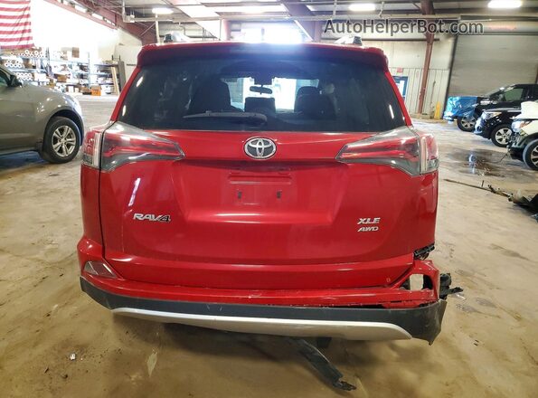 JTMRFREVXGJ102232 2016 TOYOTA RAV4 Red Vista trasera