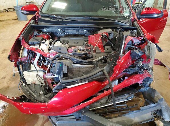 JTMRFREVXGJ102232 2016 TOYOTA RAV4 Red Vista del compartimento del motor