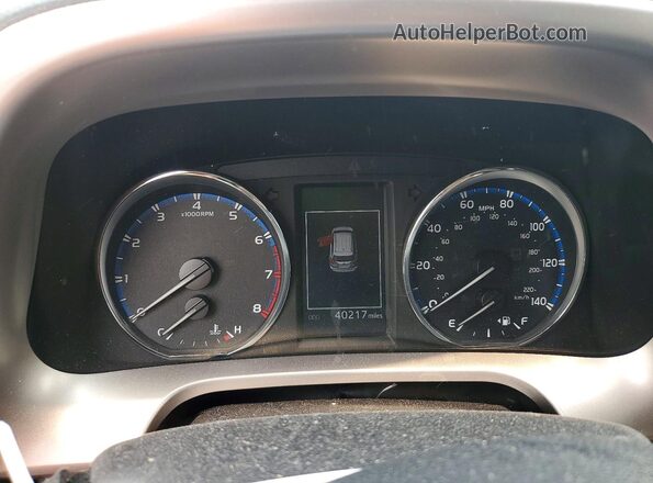 JTMRFREVXGJ102232 2016 TOYOTA RAV4 Red Vista del cuadro de instrumentos