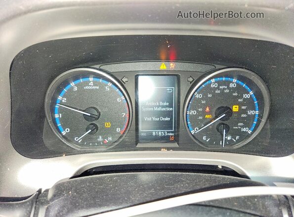 JTMRFREVXHD202489 2017 TOYOTA RAV4 Blue Widok zestawu wskaźników