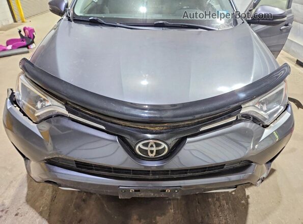 JTMRFREVXHD202489 2017 TOYOTA RAV4 Blue Widok komory silnika