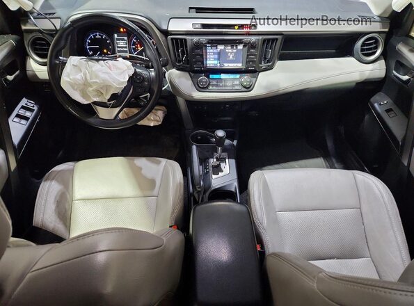 JTMRFREVXHD202489 2017 TOYOTA RAV4 Blue Widok deski rozdzielczej