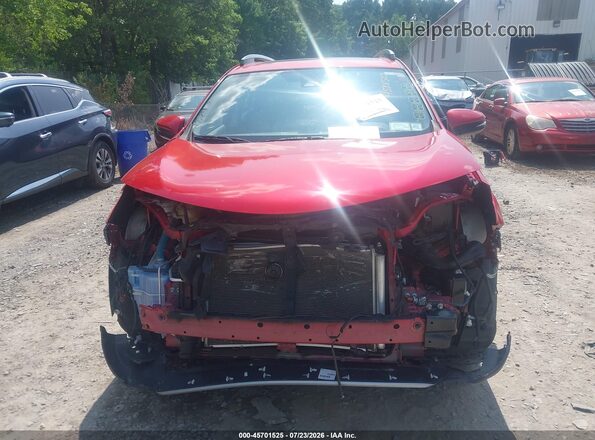 JTMRFREVXHJ175019 2017 TOYOTA RAV4 Red Вид щитка приладів