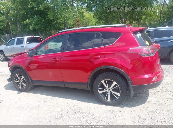 JTMRFREVXHJ175019 2017 TOYOTA RAV4 Red Панорамний вид салону 360°