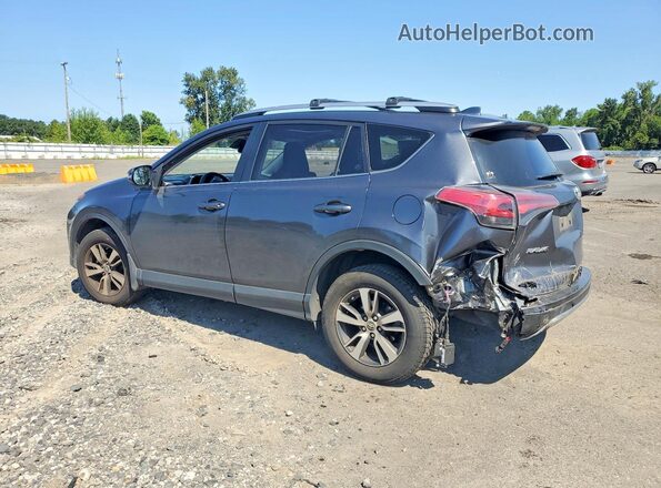 JTMRFREVXHJ713444 2017 TOYOTA RAV4 Gray Trasero izquierdo