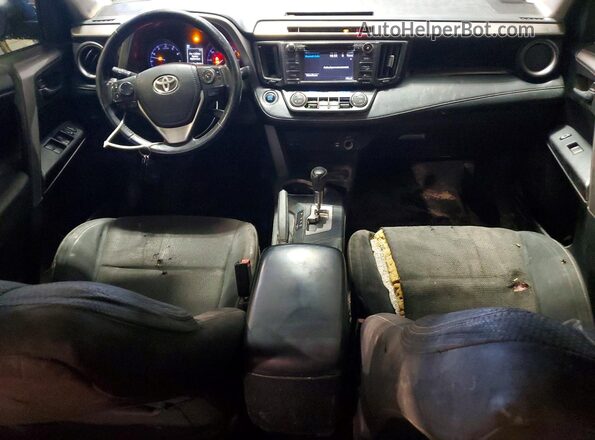 JTMRFREVXJJ241462 2018 TOYOTA RAV4 Charcoal Dashboard view