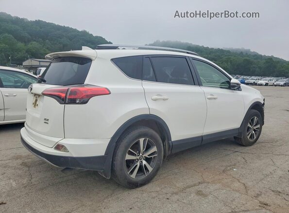 JTMRFREVXJJ736518 2018 TOYOTA RAV4 White Задня права чверть